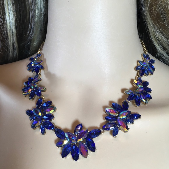 CLOSE SALE  J CREW BLUE CRYSTAL  “CORAL REEF” - Picture 6 of 8